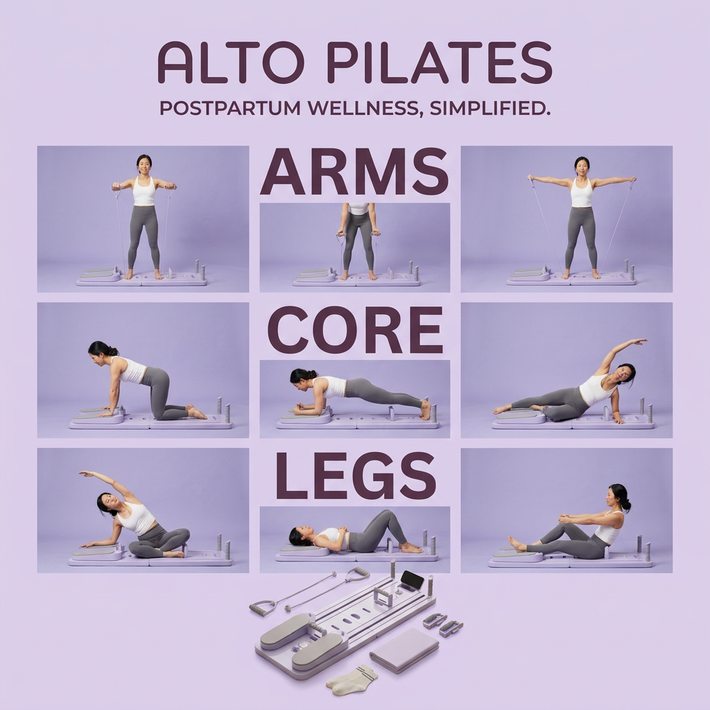 Alto Reformer — Foldable At-Home Pilates Reformer