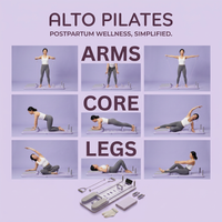 Alto Reformer — Foldable At-Home Pilates Reformer