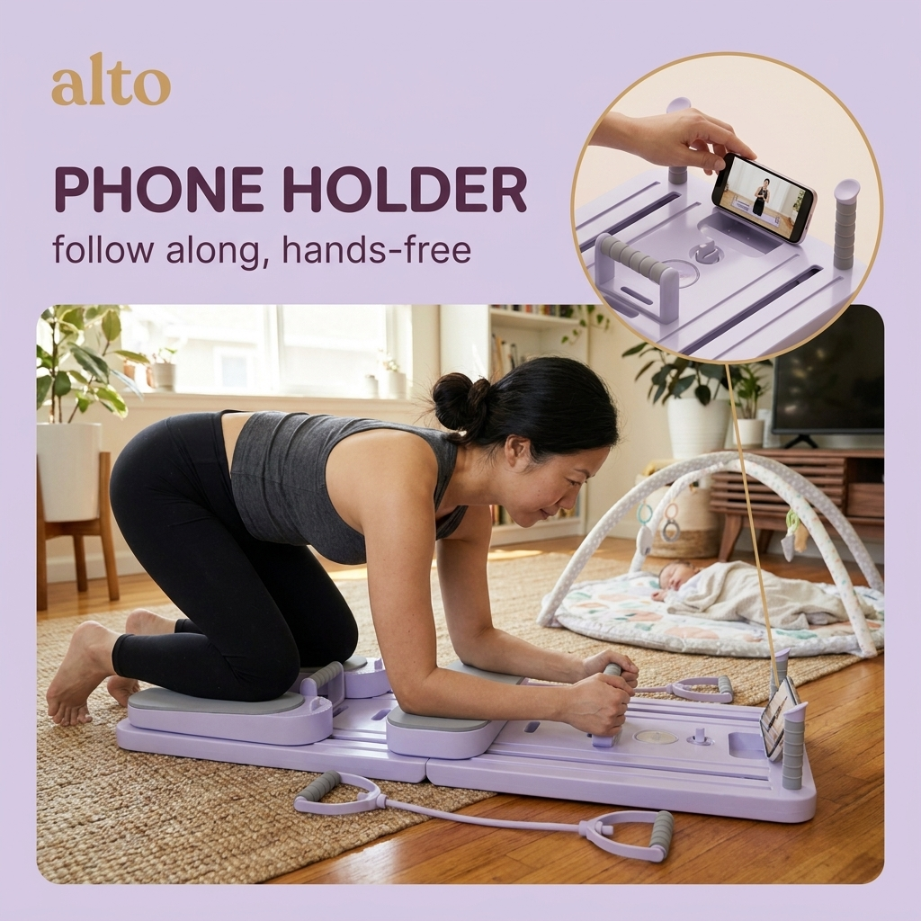 Alto Reformer — Foldable At-Home Pilates Reformer